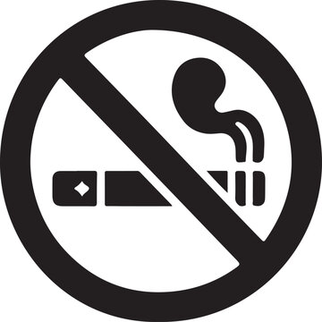 recommend clip art: No smoking sign