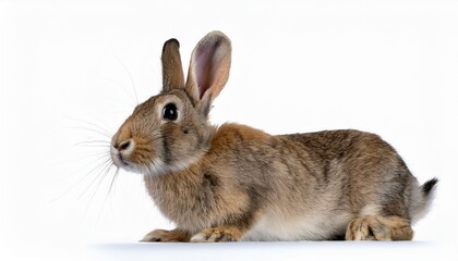 Fototapeta premium rabbit isolated on white background