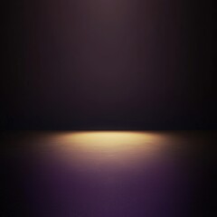 Fototapeta premium Dark space with a spotlight on the floor