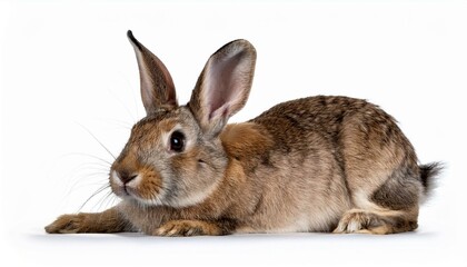 Obraz premium rabbit isolated on white background