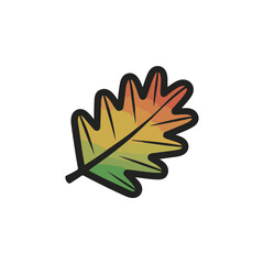 Leaf Vector Icon – AI-Generated Nature Clipart & Leaf Design Illustration