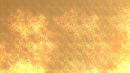 金色の和柄模様・背景