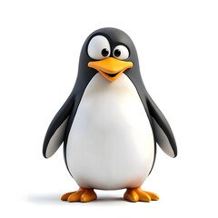 Obraz premium 3d penguin