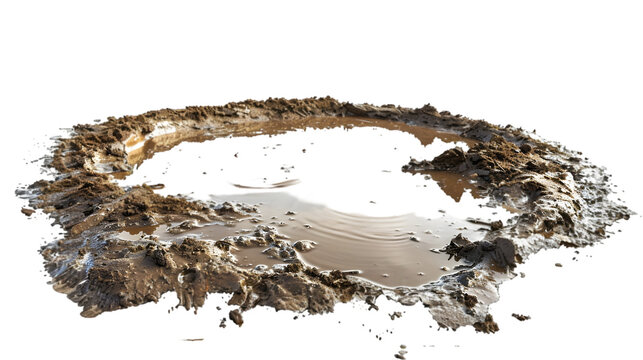 mud puddle png