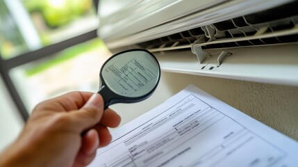 Inspecting HVAC System with Home Inspection Report