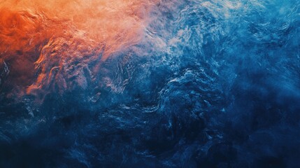 Fototapeta premium Blue and Orange Background