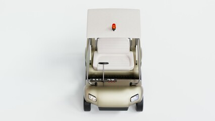 Realistic 3D golf cart model with detailed textures and design, perfect for animations, visualizations, and marketing. Includes electric, luxury, and off-road styles. Ideal for creative and profession