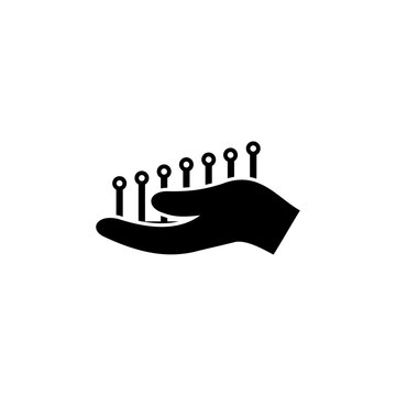 recommend clip art: Statistic and hand icon. Growing graph icon set. Growth chart icon. Growing bar graph vector