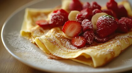 Easy Crepes Copy Space 