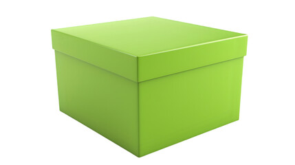 Fototapeta premium green box png