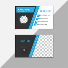 Simple business card template.