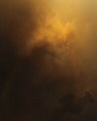 Fototapeta premium Gold foggy background texture