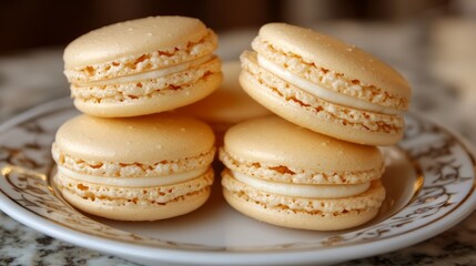Easy French Macarons With Copy Space