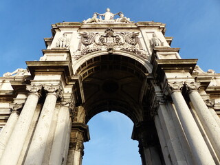 Obraz premium Arco da Rua Augusta Lisboa Portugal