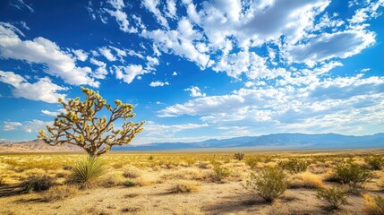 Fototapeta premium Stunning landscape photo capturing the essence of the San Carlos desert, with expansive vistas and unique features of the desert environment perfect for various uses.