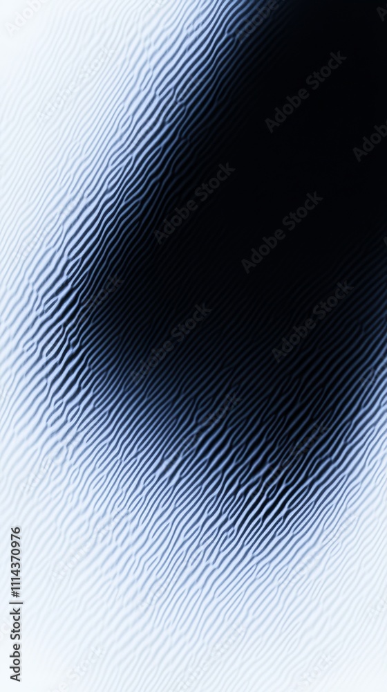 Leinwandbilder Dark mobile app banner design with a vertical purple-black gradient, featuring a grainy noise texture and abstract elements.