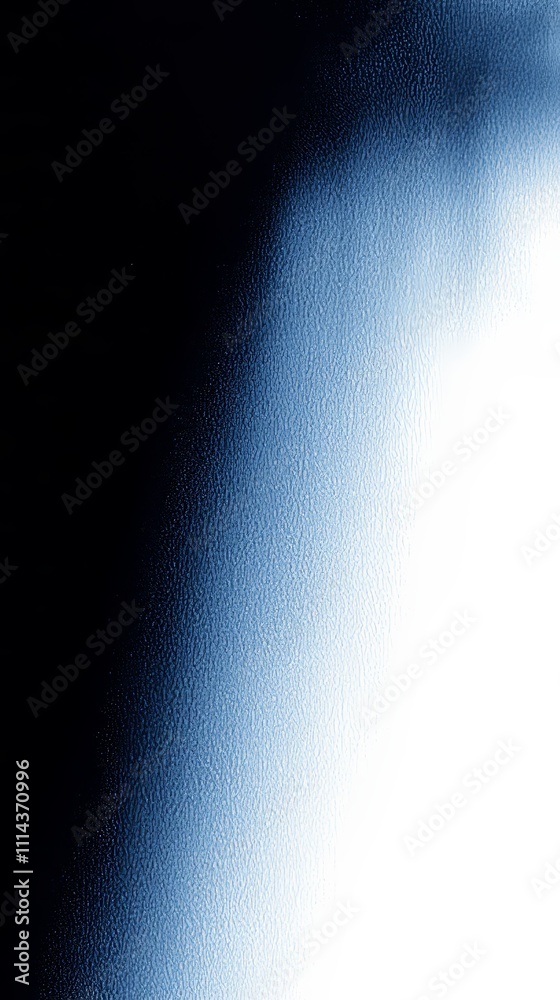 Aufkleber a vertical gradient background in dark blue to black with a grainy texture and a light glow, used as