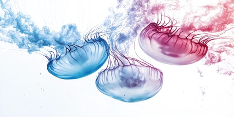 Fototapeta premium Jellyfish in water