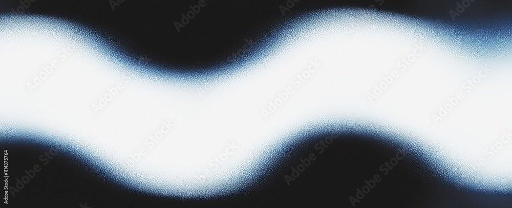 Poster A dark, technology-themed abstract banner design with a gradient background transitioning from teal to blue, green, and black, enhanced by a grainy texture and space for copy.
