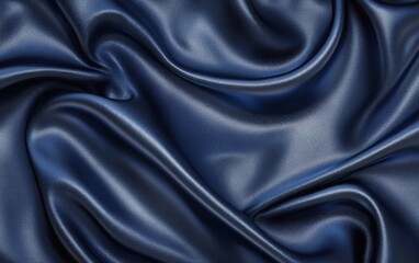 Obraz premium A close-up of a navy grey leather texture, with a soft grainy pattern, captured with soft lighting. 