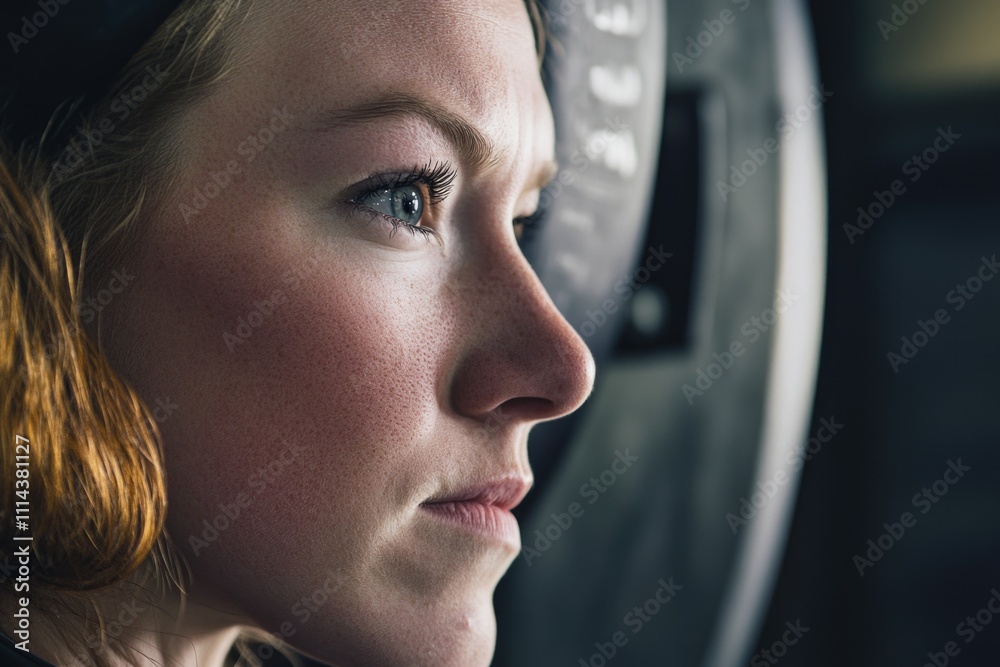 Poster A person is shown with a clock in the background, providing context for time-related themes