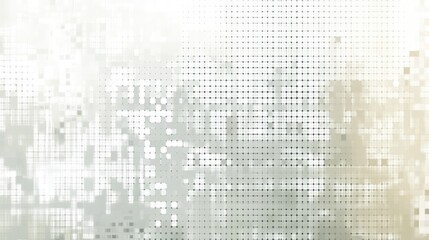 A soft muted pixel grid pattern with shades of light gray and off-white, creating a subtle and elegant background for digital designs