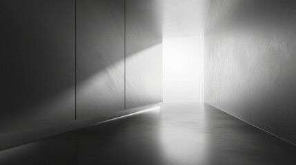 A cool, smooth gray texture with light patterns, offering a modern and minimalist backdrop.