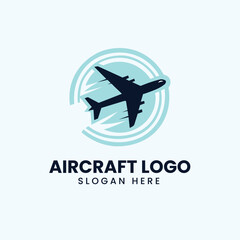 Fast Air Plane Logo Vector