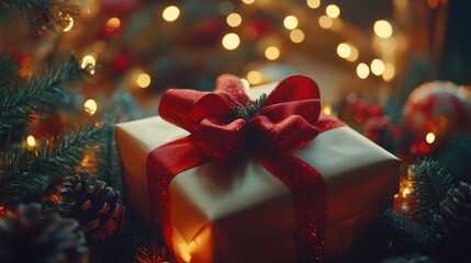 Christmas Gift Underneath the Tree