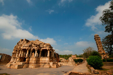 Obraz premium Chittorgarh fort in india, Architectural landmark