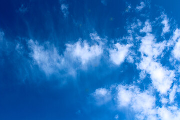 blue sky background
