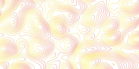 Obraz premium Abstract topographic map background. Topographic map lines contour background. 