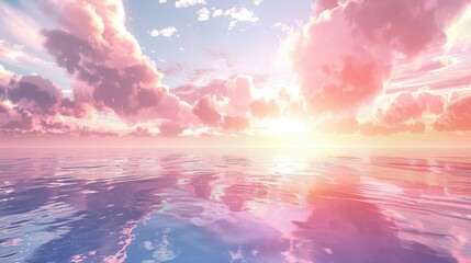 Heavenly Horizon beautiful background.