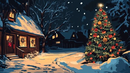 Festivus Background Concept 