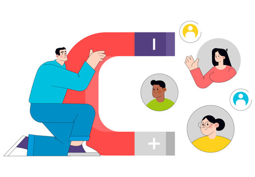 Business man. Flat Vector Illustration