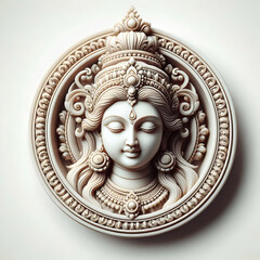 Beautiful woman face 