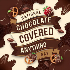 national chocolate covered anything day