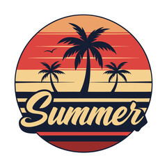 Fototapeta premium tropical island with palm