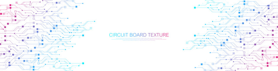 Obraz premium Artificial Intelligence with circuit electric line style. Digital futuristic machine learning design. AI graphic design for website, banner, header, social media, mobile app, UI. Vector illustration