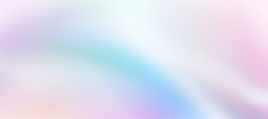 Soft pastel pearl gradient background with blurred rainbow colors