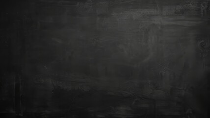 Grunge blackboard texture with chalk on dark concrete surface