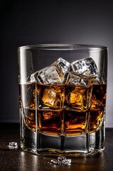 whiskey with ice