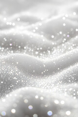 Background christmas snowing. Glitter lights snow winter.Silver bokeh