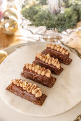 Chocolate hazelnut cakes