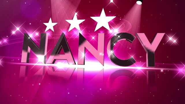 Name nancy with star