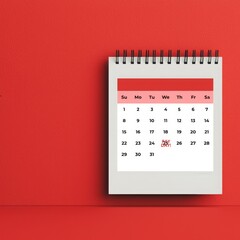 Family Budget Planning Calendar for Mortgage Management Scheduling on Payday