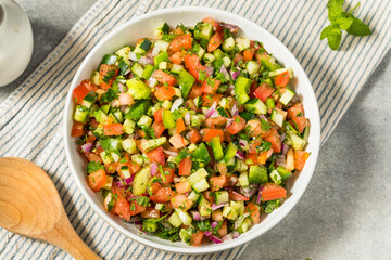 Homemade Persian Shiraz Salad