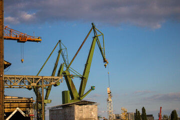 Żuraw w stoczni w Gdańsku   © Patryk