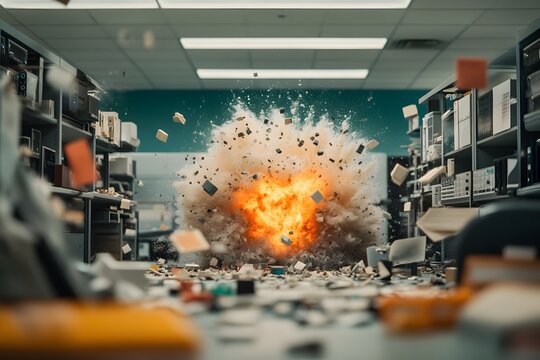 Disastrous Experiment in Prestigious University Physics Lab Sparks Panic and Chaos as Researchers Flee Fiery Blast and Scientific Wonder Turns to Terror