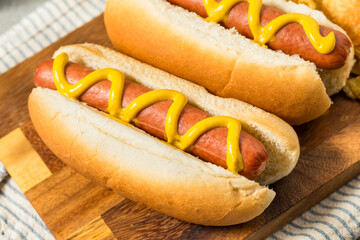 Homemade Boiled Hot Dogs